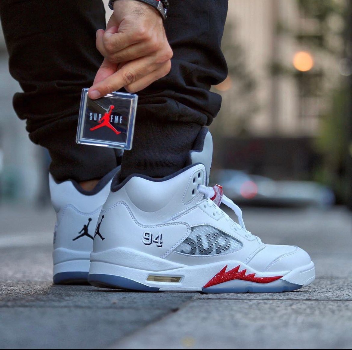Air Jordan Retro 5 “Supreme” – Beyond Brands